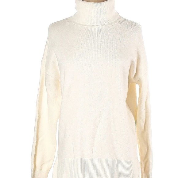 Banana Republic,Gorgeous Ivory,Soft Ribbed Turtleneck,Wardrobe Staple Size XS - Picture 5 of 11
